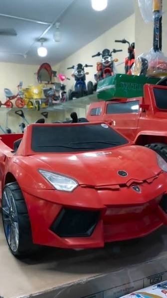 Red sports car